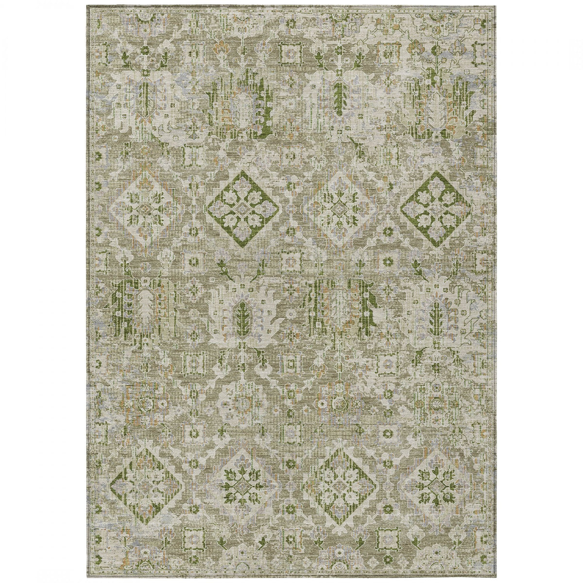 Chantille ACN1998-Fern Indoor/Outdoor Washable Rug