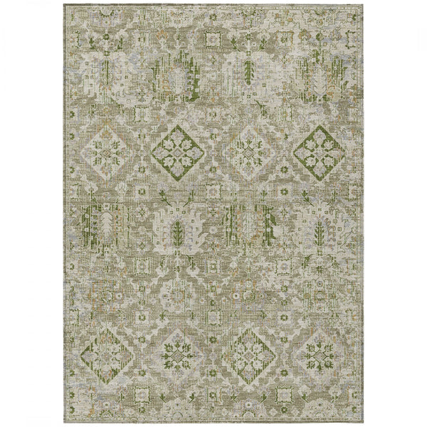 Chantille ACN1998-Fern Indoor/Outdoor Washable Rug