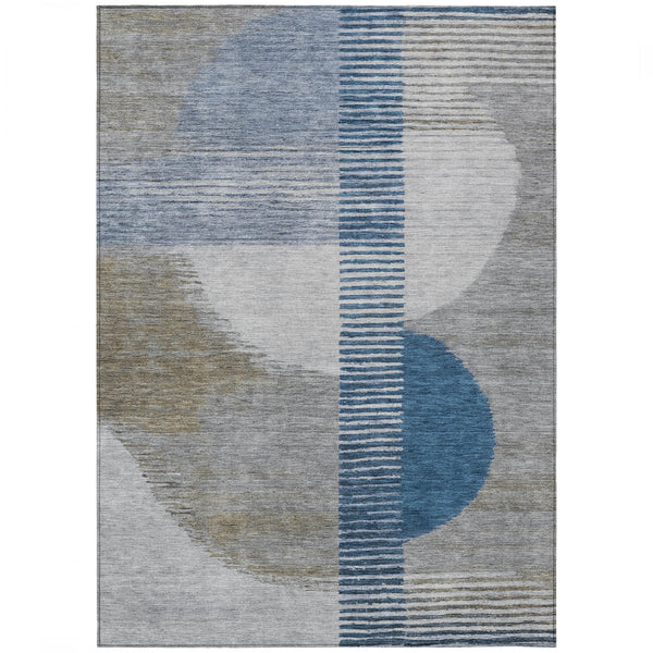 Chantille ACN2001-Denim Indoor/Outdoor Washable Rug