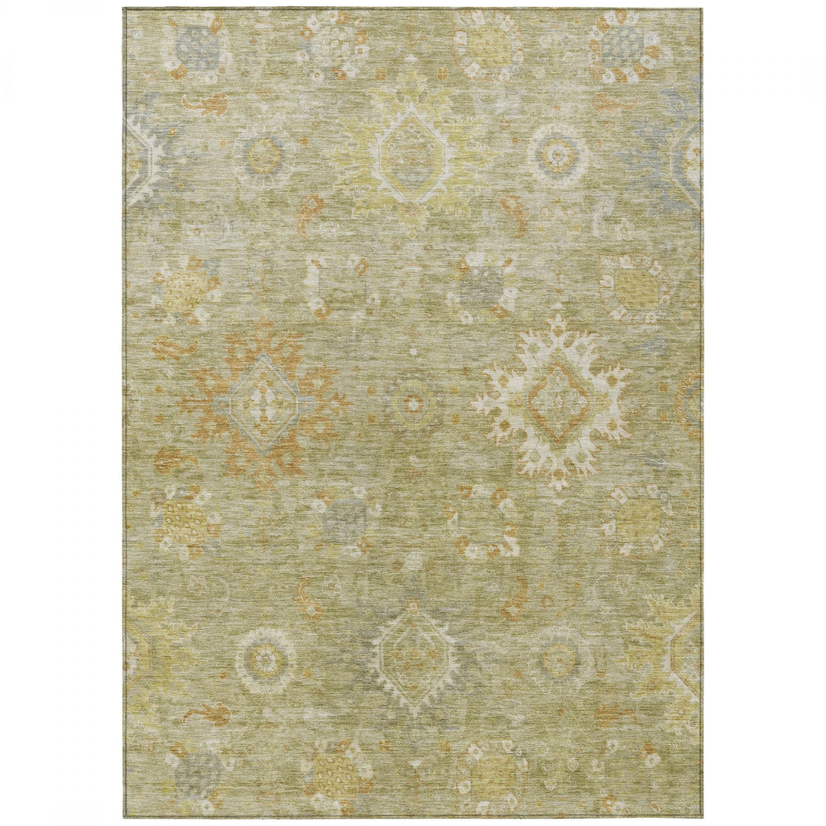 Chantille ACN1927-Sage Indoor/Outdoor Washable Rug