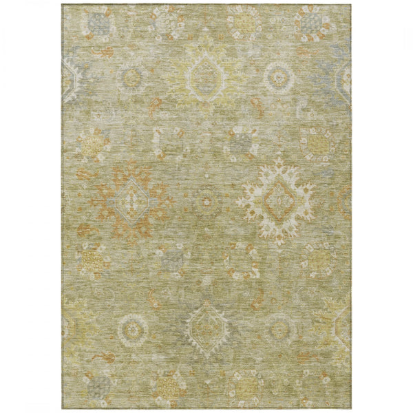 Chantille ACN1927-Sage Indoor/Outdoor Washable Rug