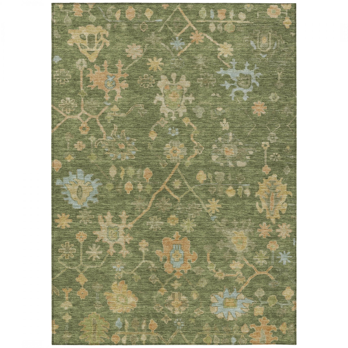 Chantille ACN1930-Fern Indoor/Outdoor Washable Rug