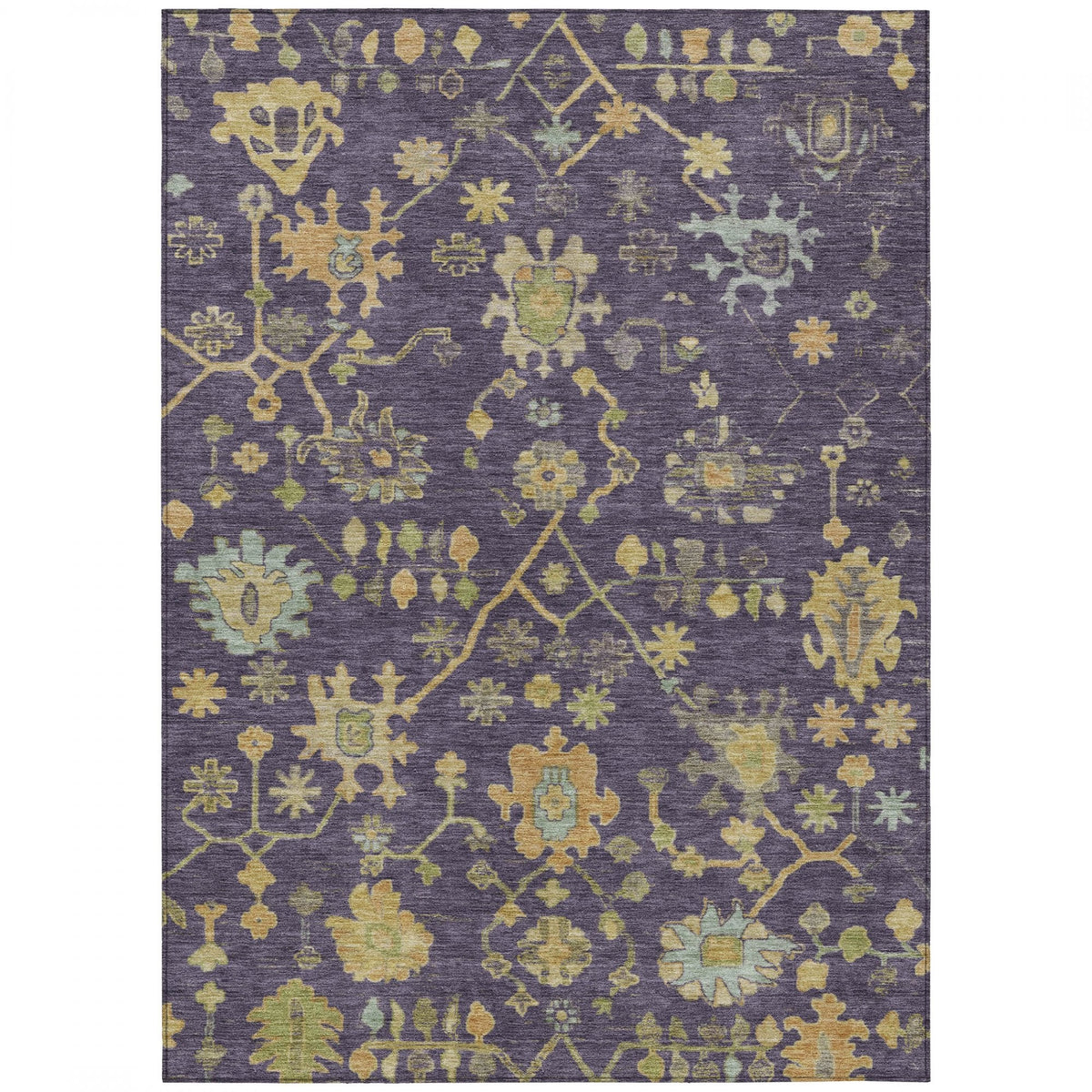 Chantille ACN1930-Purple Indoor/Outdoor Washable Rug