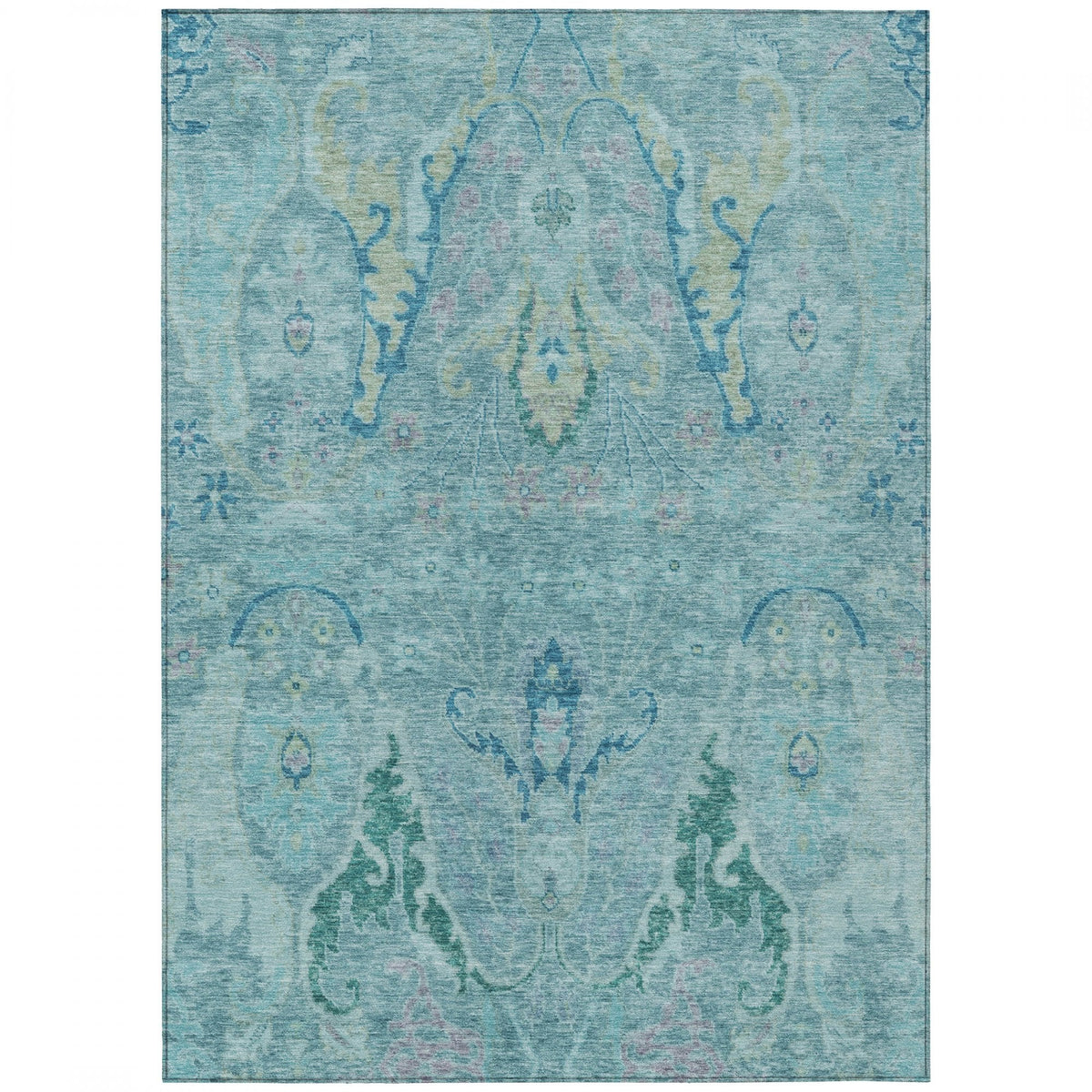 Chantille ACN1932-Blue Indoor/Outdoor Washable Rug
