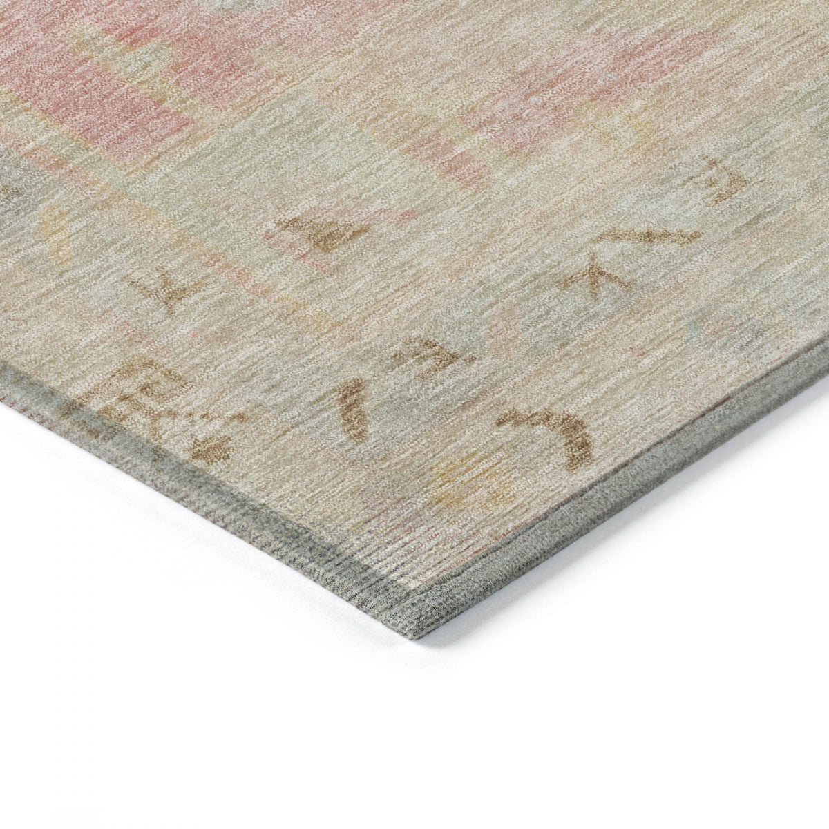 Chantille ACN1918-Pink Indoor/Outdoor Washable Rug