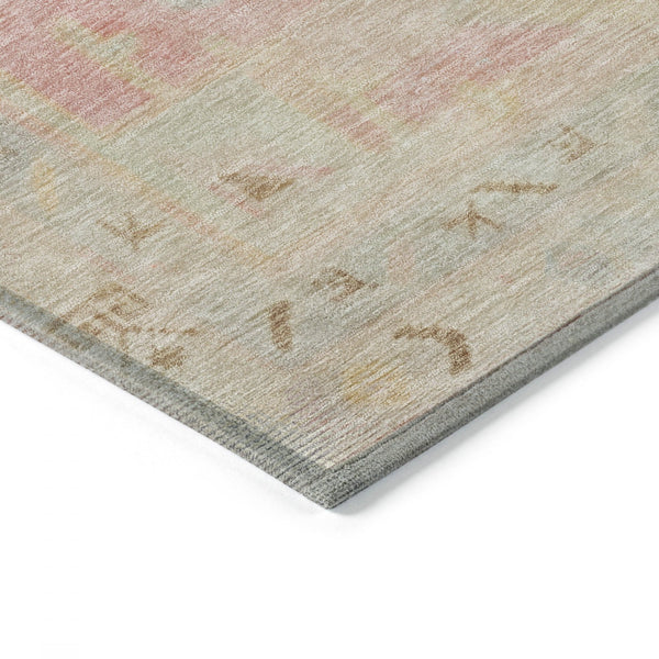 Chantille ACN1918-Pink Indoor/Outdoor Washable Rug