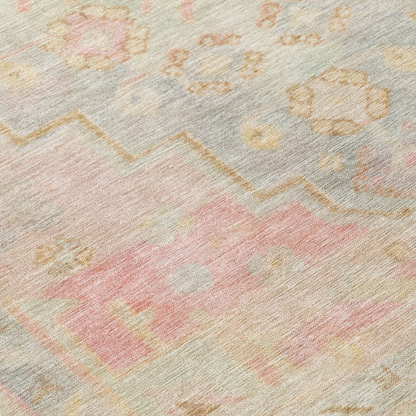 Chantille ACN1918-Pink Indoor/Outdoor Washable Rug