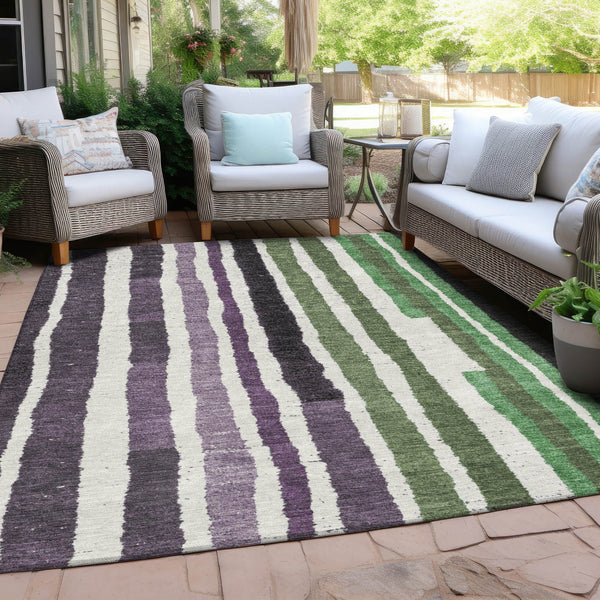 Chantille ACN1961-Purple Indoor/Outdoor Washable Rug