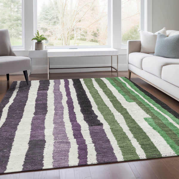 Chantille ACN1961-Purple Indoor/Outdoor Washable Rug