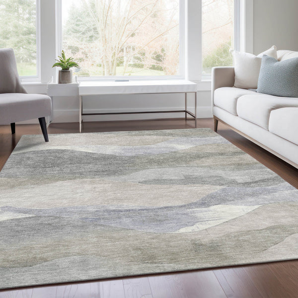 Chantille ACN1966-Beige Indoor/Outdoor Washable Rug