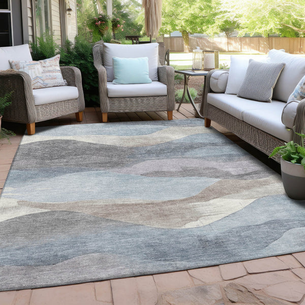 Chantille ACN1966-Sky Indoor/Outdoor Washable Rug