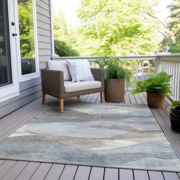 Chantille ACN1966-Sky Indoor/Outdoor Washable Rug