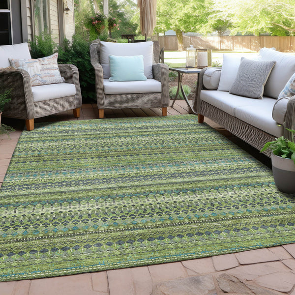 Chantille ACN1970-Aloe Indoor/Outdoor Washable Rug