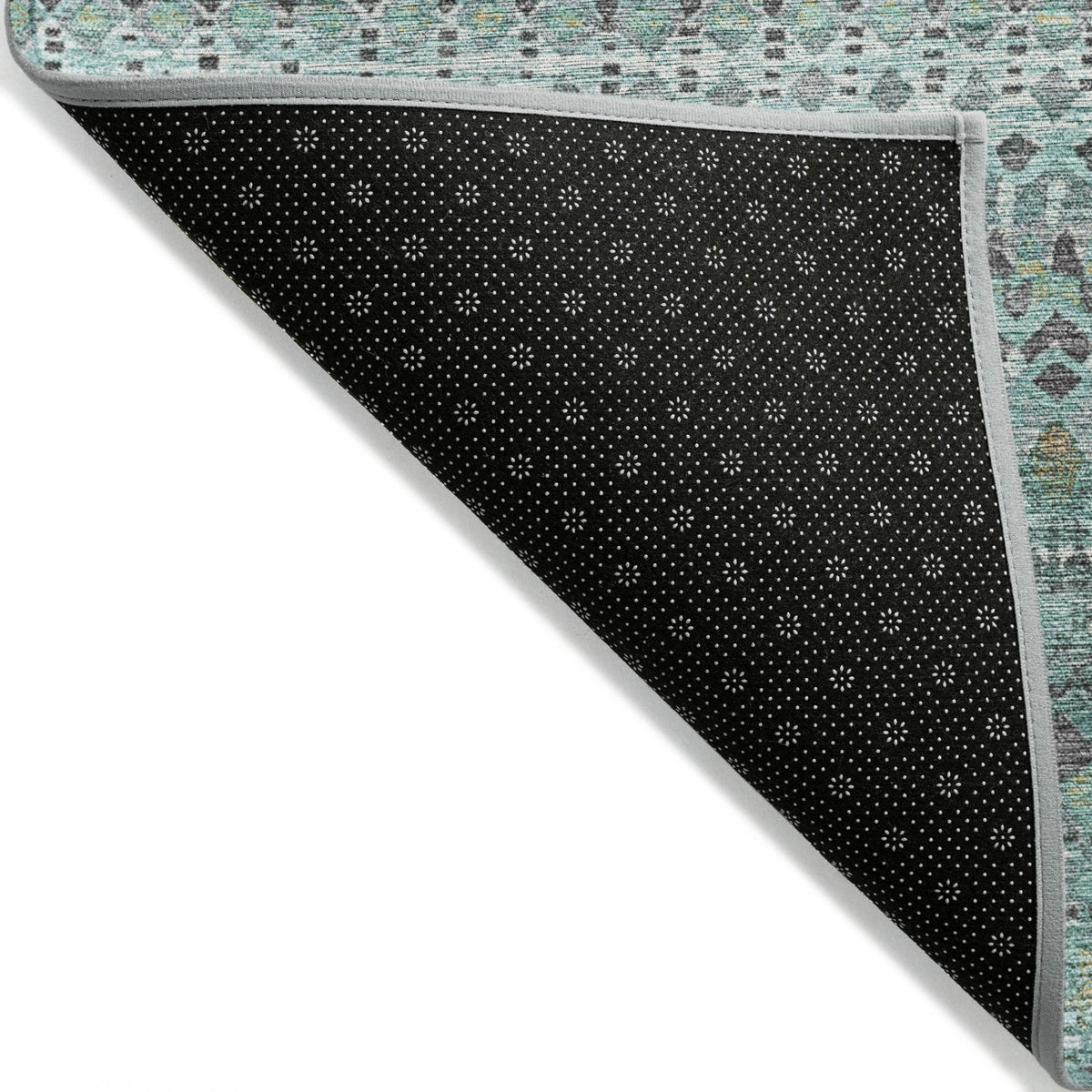 Chantille ACN1970-Aqua Indoor/Outdoor Washable Rug