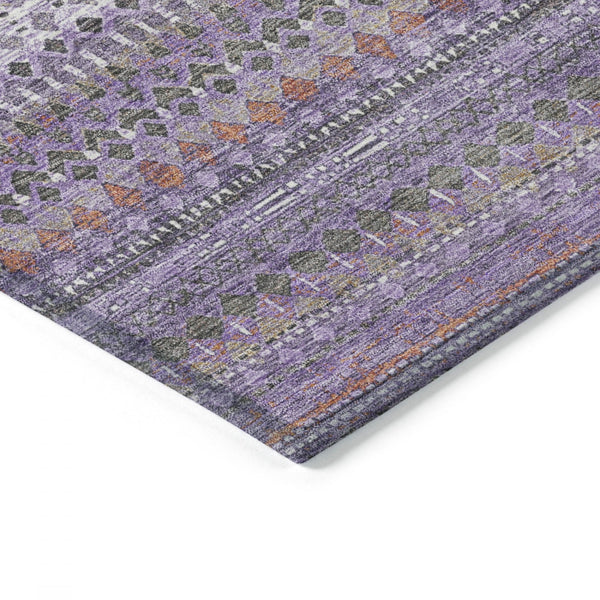 Chantille ACN1970-Purple Indoor/Outdoor Washable Rug