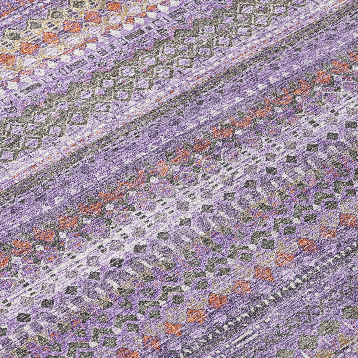 Chantille ACN1970-Purple Indoor/Outdoor Washable Rug