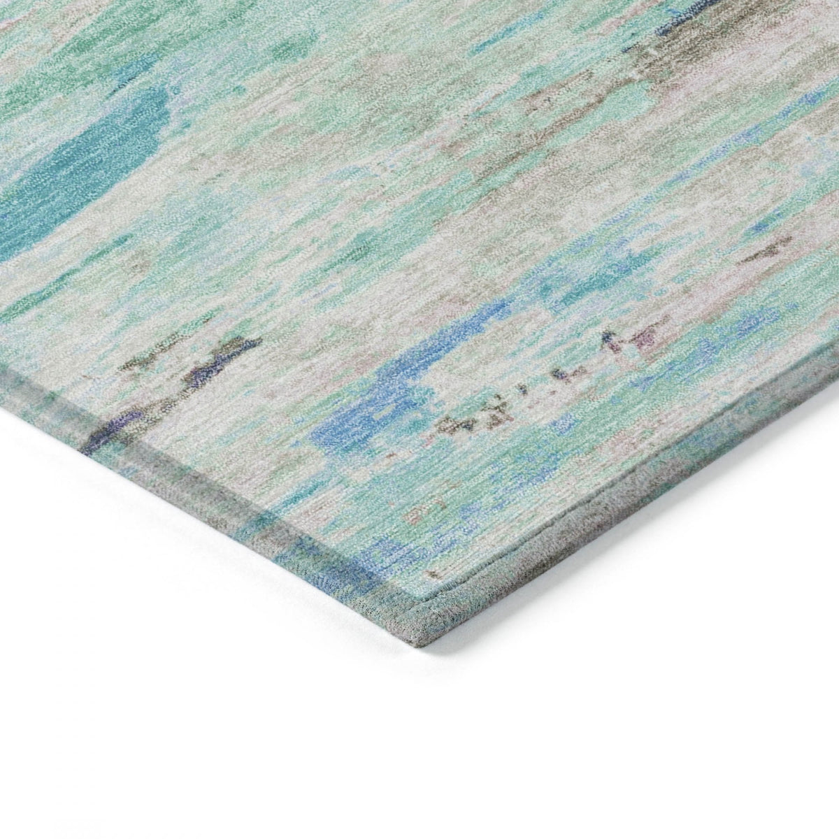 Chantille ACN1985-Teal Indoor/Outdoor Washable Rug