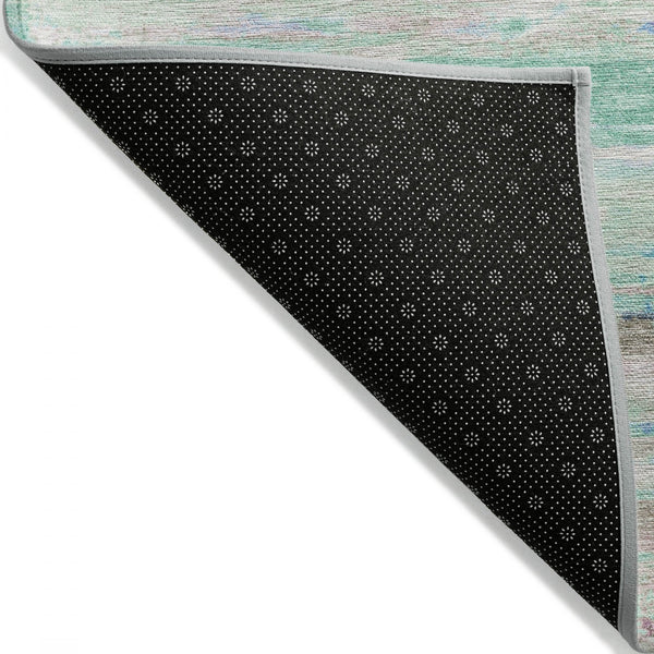 Chantille ACN1985-Teal Indoor/Outdoor Washable Rug