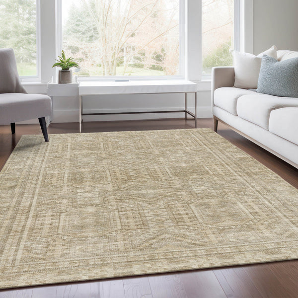 Chantille ACN1920-Beige Indoor/Outdoor Washable Rug