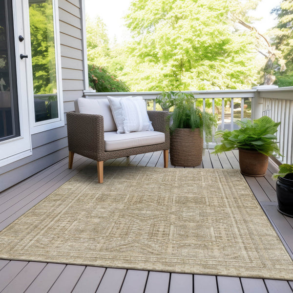 Chantille ACN1920-Beige Indoor/Outdoor Washable Rug