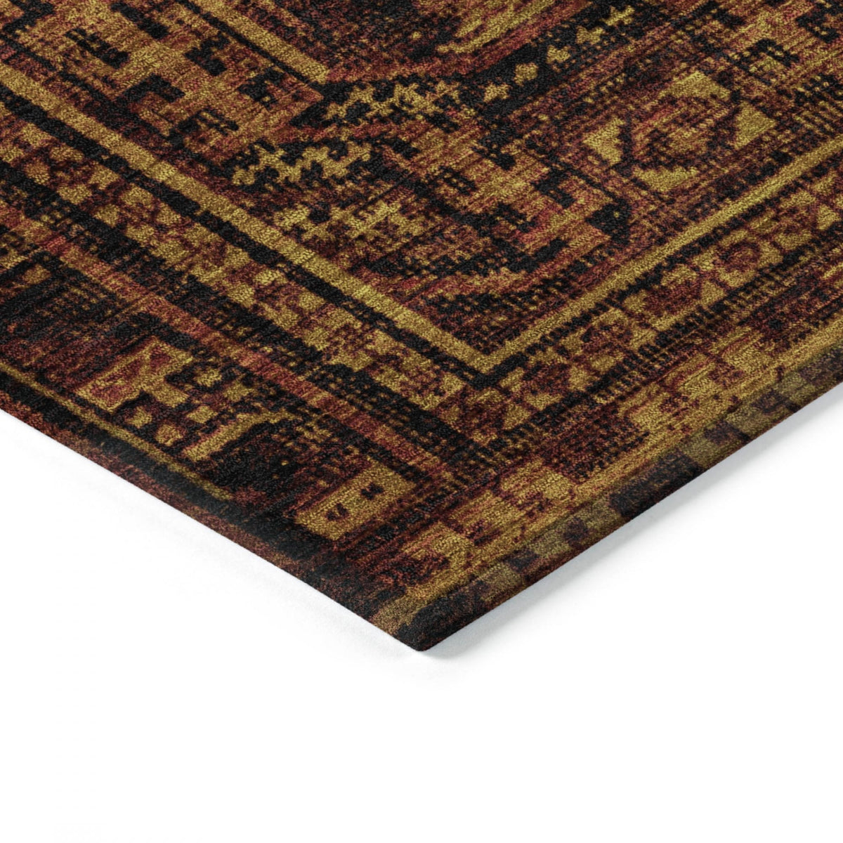 Chantille ACN1920-Paprika Indoor/Outdoor Washable Rug