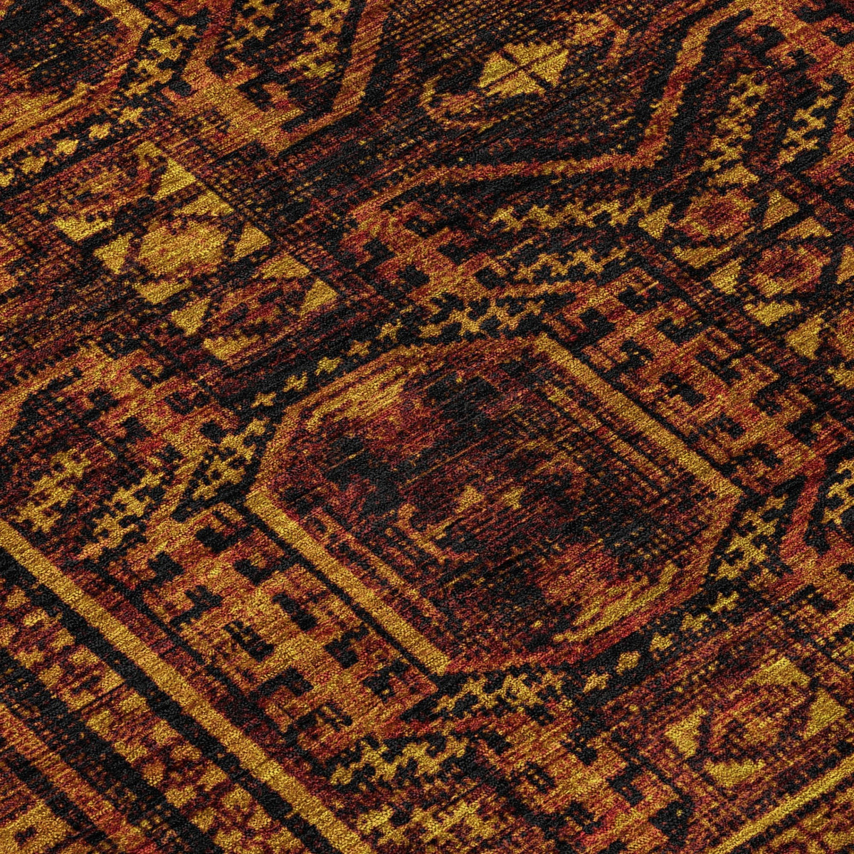 Chantille ACN1920-Paprika Indoor/Outdoor Washable Rug
