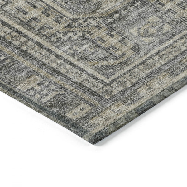 Chantille ACN1920-Pewter Indoor/Outdoor Washable Rug