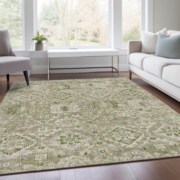Chantille ACN1998-Fern Indoor/Outdoor Washable Rug