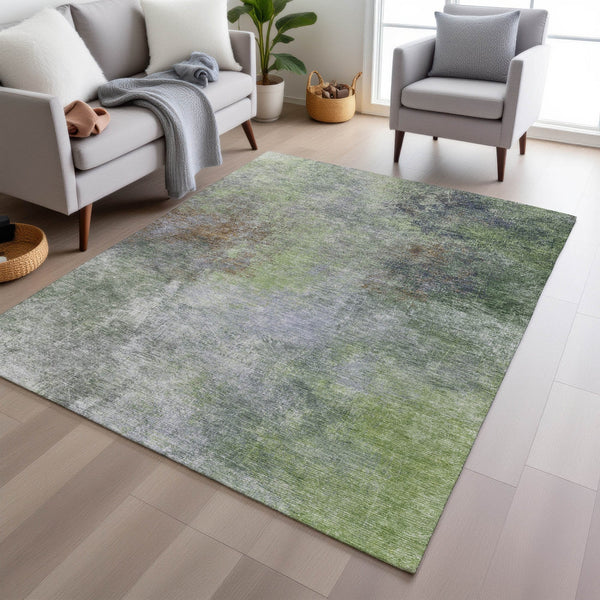 Chantille ACN1999-Fern Indoor/Outdoor Washable Rug