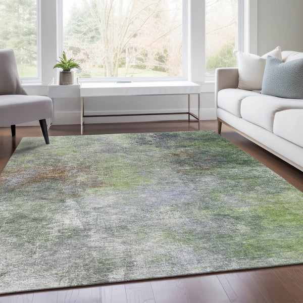Chantille ACN1999-Fern Indoor/Outdoor Washable Rug