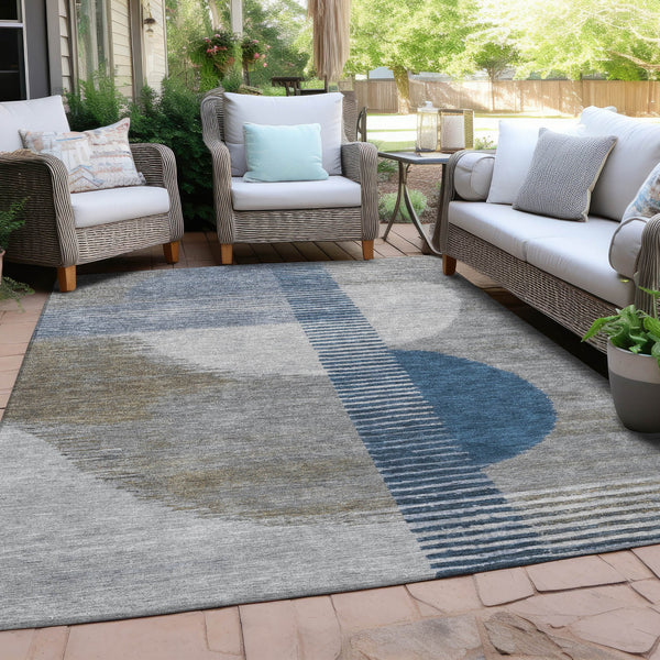 Chantille ACN2001-Denim Indoor/Outdoor Washable Rug