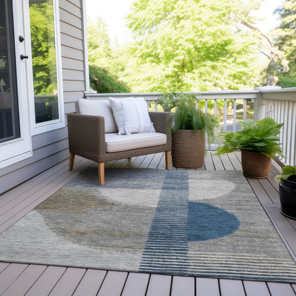 Chantille ACN2001-Denim Indoor/Outdoor Washable Rug
