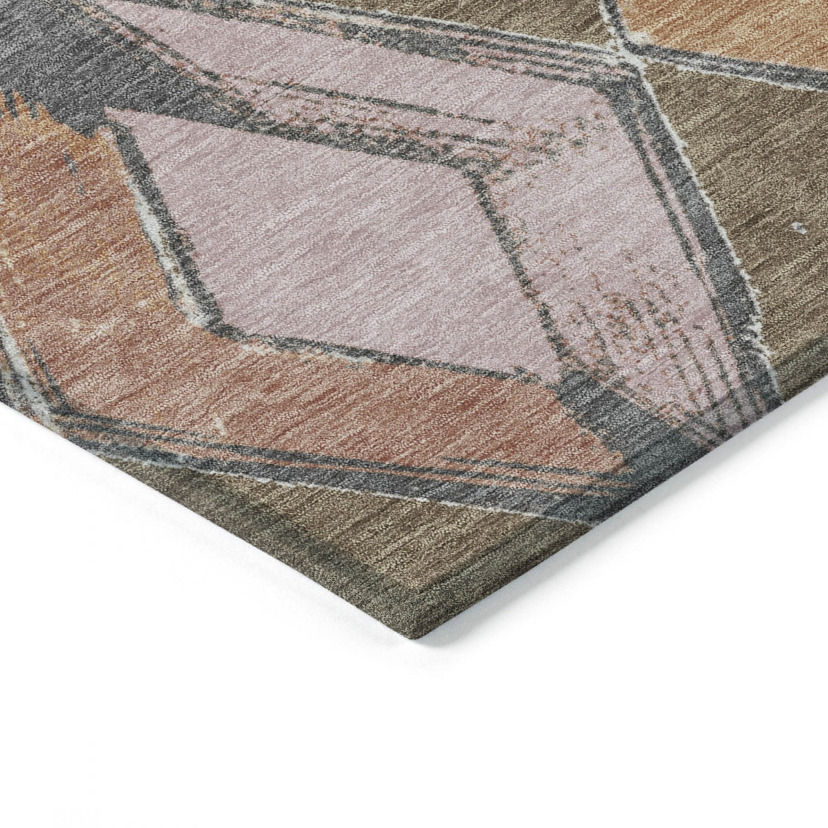 Chantille ACN2004-Brown Indoor/Outdoor Washable Rug