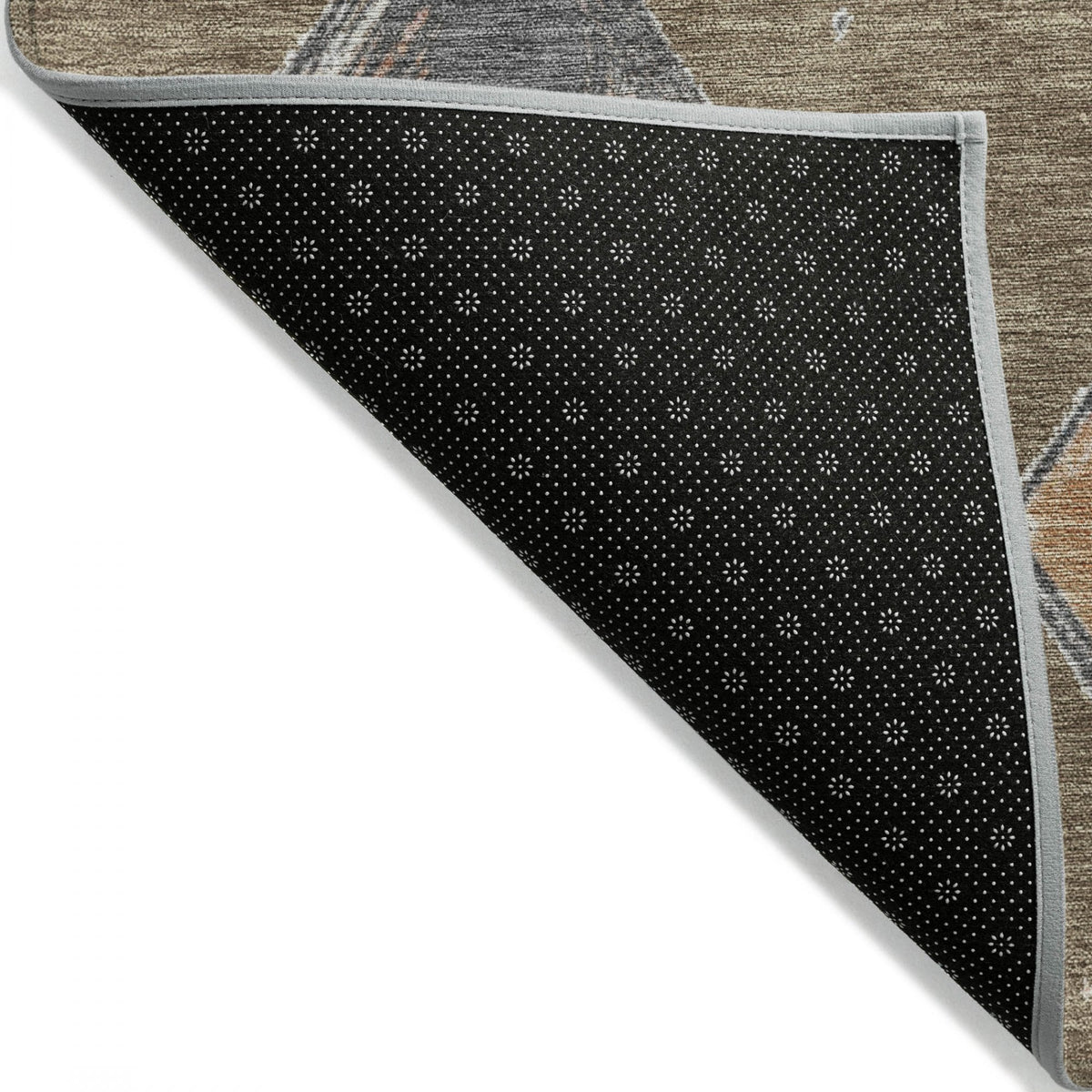 Chantille ACN2004-Brown Indoor/Outdoor Washable Rug