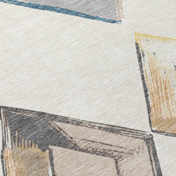 Chantille ACN2004-Ivory Indoor/Outdoor Washable Rug