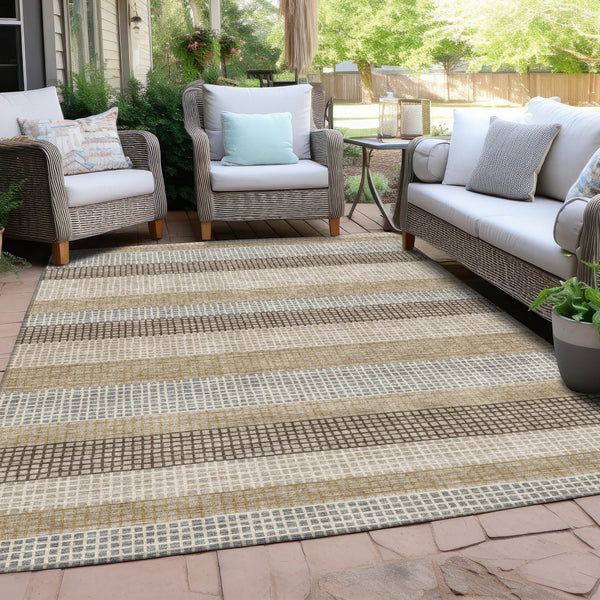 Chantille ACN2008-Beige Indoor/Outdoor Washable Rug
