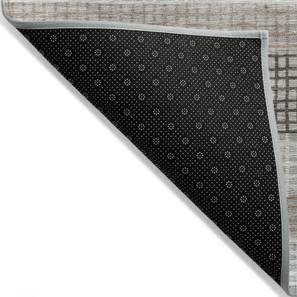 Chantille ACN2008-Taupe Indoor/Outdoor Washable Rug