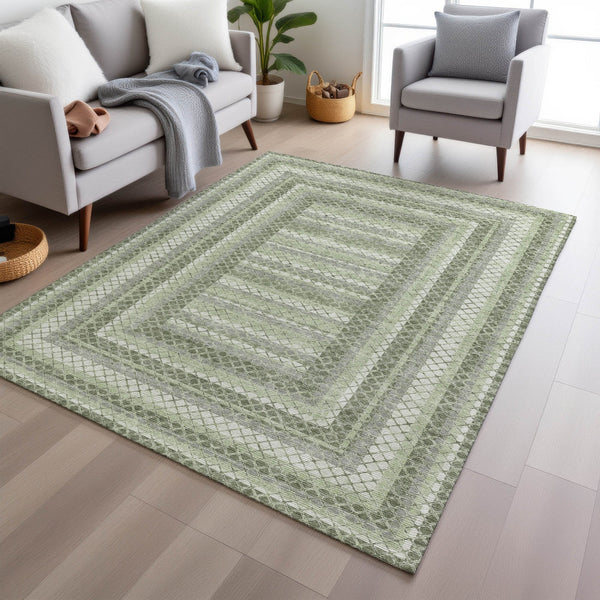 Chantille ACN2011-Aloe Indoor/Outdoor Washable Rug