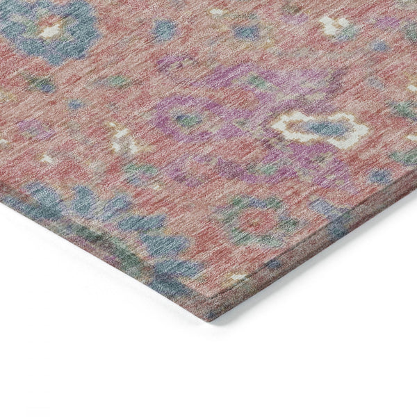 Chantille ACN2013-Coral Indoor/Outdoor Washable Rug