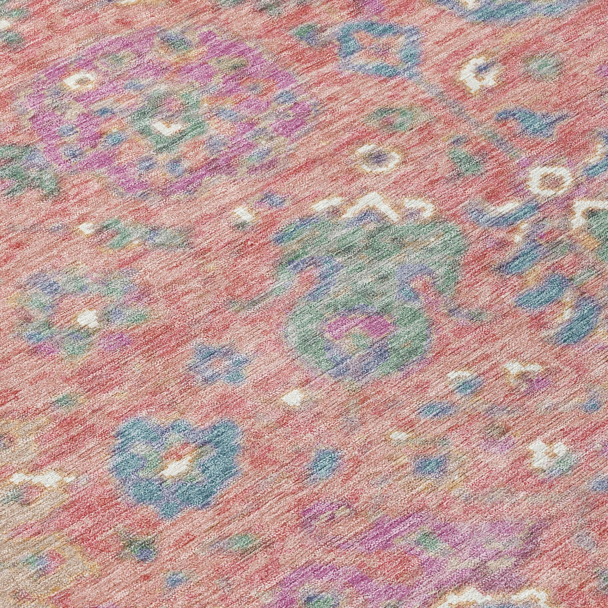 Chantille ACN2013-Coral Indoor/Outdoor Washable Rug