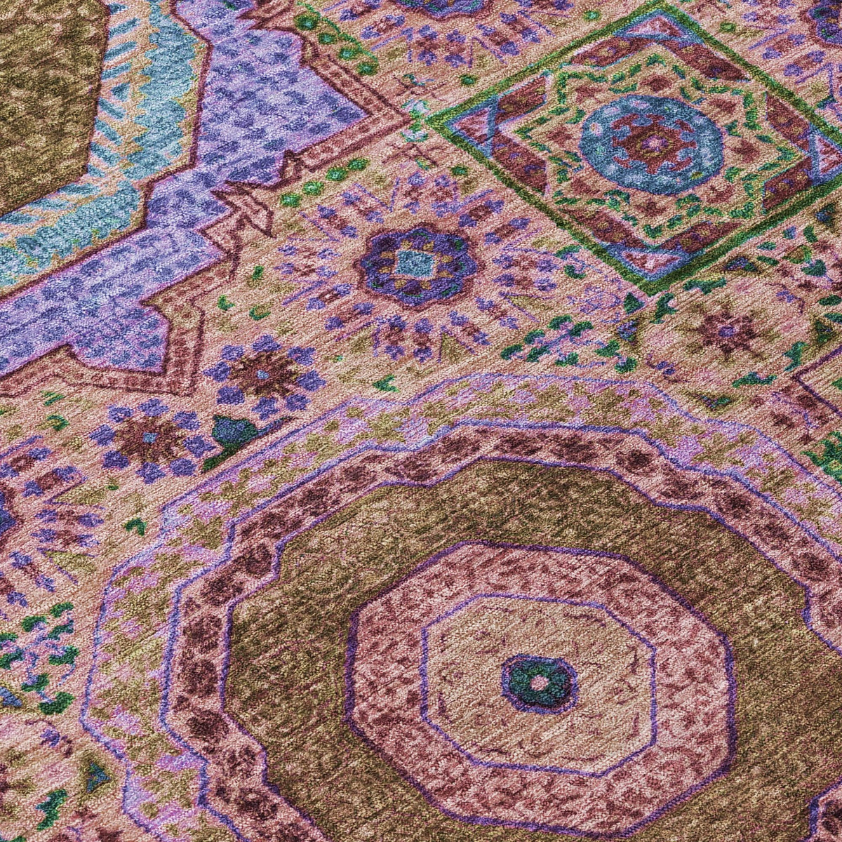 Chantille ACN1923-Pink Indoor/Outdoor Washable Rug