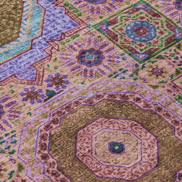 Chantille ACN1923-Pink Indoor/Outdoor Washable Rug