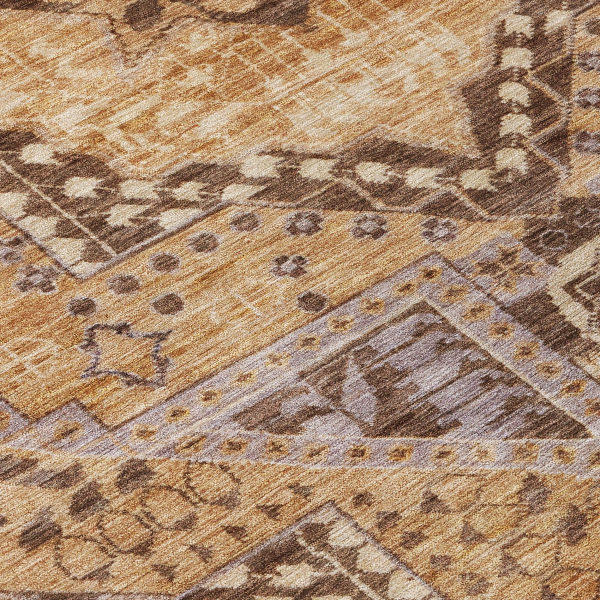 Chantille ACN1924-Copper Indoor/Outdoor Washable Rug