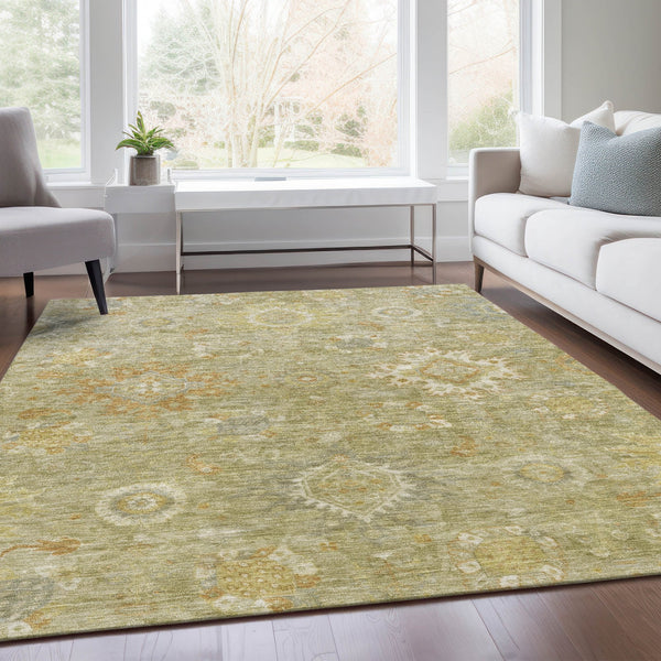 Chantille ACN1927-Sage Indoor/Outdoor Washable Rug