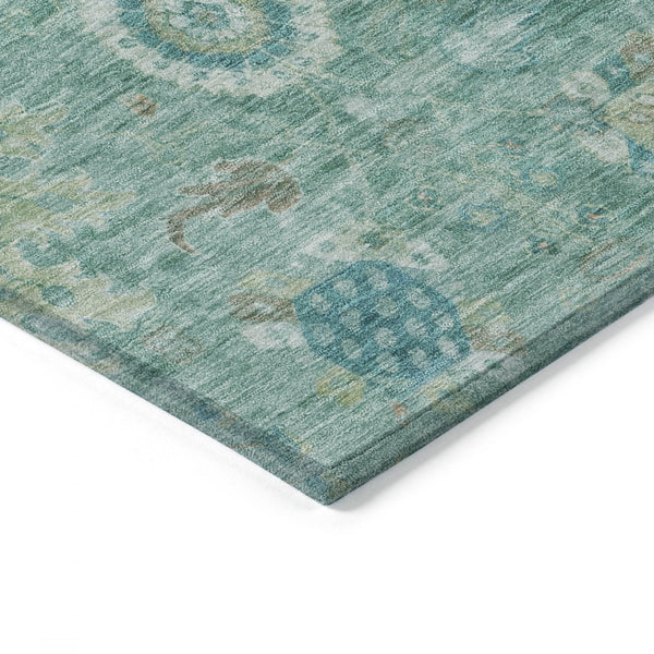 Chantille ACN1927-Teal Indoor/Outdoor Washable Rug
