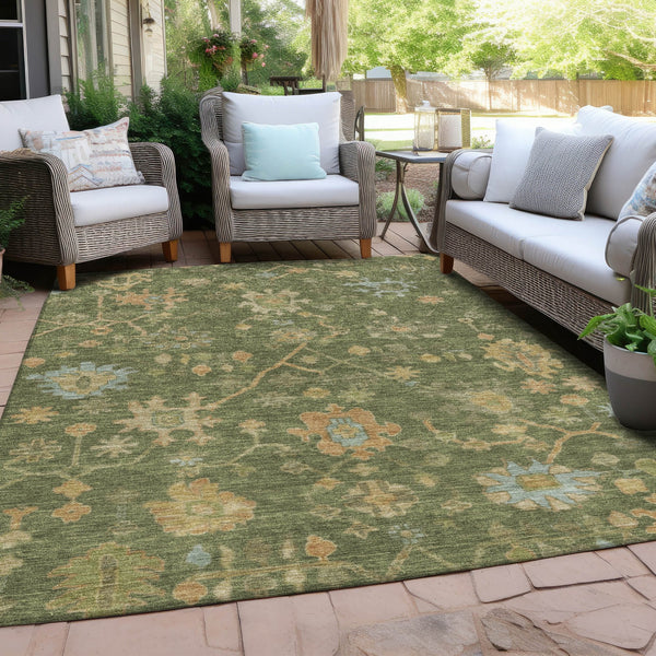 Chantille ACN1930-Fern Indoor/Outdoor Washable Rug