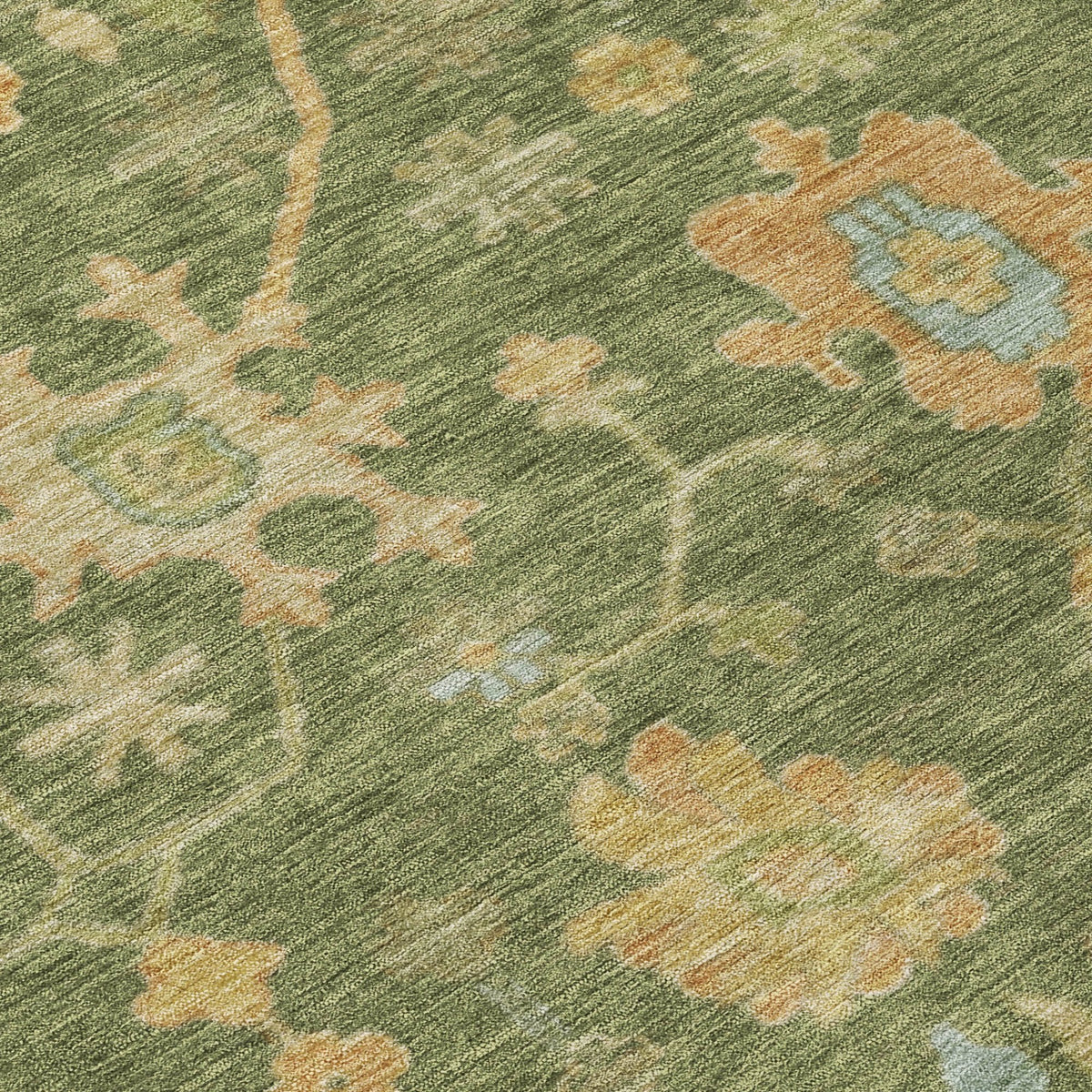 Chantille ACN1930-Fern Indoor/Outdoor Washable Rug