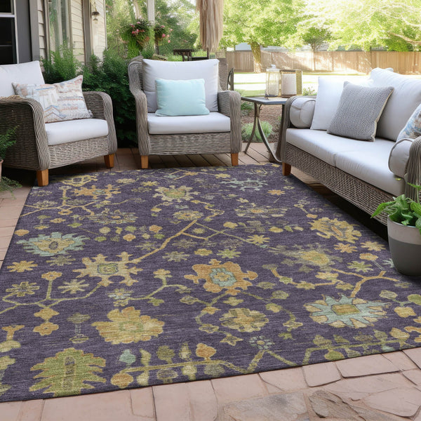 Chantille ACN1930-Purple Indoor/Outdoor Washable Rug
