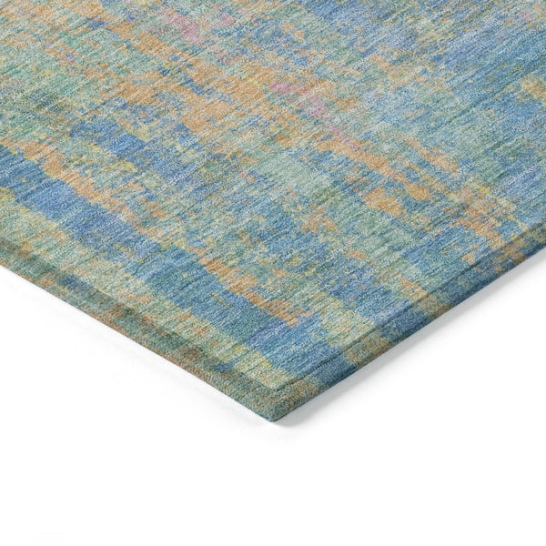 Chantille ACN1931-Teal Indoor/Outdoor Washable Rug