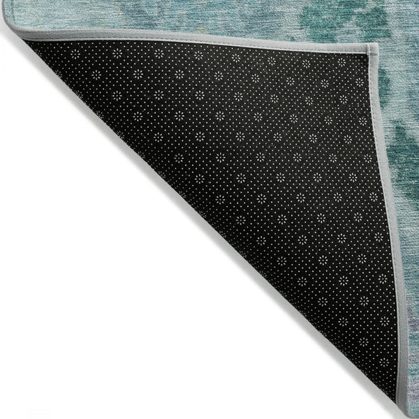 Chantille ACN1932-Blue Indoor/Outdoor Washable Rug